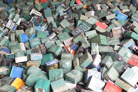 唐山高价磷酸电池回收-上门回收叉车蓄电池-动力电池回收